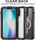 AICase iPhone 14 Case: Waterproof MagSafe Magnetic Protective Cover, Shockproof Full Body Clear with Screen Protector