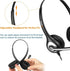 Headset Headset 2.5mm Wantek Phone with Microphone Noise Cancelling,Telephone Jack Compatible with Panasonic AT&T