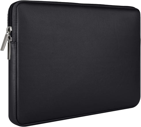 RAINYEAR 13 Inch Laptop Sleeve, Black, Water Resistant Padded Cover Bag for 2021 2022 MacBook 13.6" M2