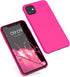 kwmobile Case Compatible with Apple iPhone 11, TPU Silicone Phone Cover with Soft Finish, Neon Pink