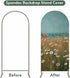 Jnbasdffb 7.2 Spring Floral Wedding Arch Cover,Stretchy Spandex Arch Backdrop Stand Covers FT,Pastoral Botanical Oil