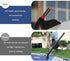 Sbulhia 1.37 Inch Car Short Antenna, Auto Radio Antenna with Screws and Rubber Gaskets, Aluminum & Carbon Fiber Short