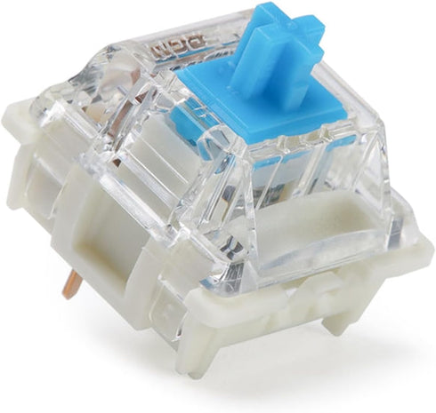 Gateron G Blue Pro 3.0 Switches Pre-lubed 3pin RGB SMD Clicky for Gaming Mechanical Keyboard (36Pcs, Pro Blue 3.0)