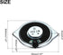 uxcell 1 2W 8 Pcs Ohm Small Speakers Metal Ear Shell Internal Micro Magnet Speaker for Mini Speakers DVD EVD Multimedia