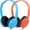 Waneni Wired Headphones Bulk 2 Pack for Classroom School, 3.5mm Pulg, Lightweight, Sturdy