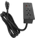 VELATEMOR 2 1.5m USB Power Strip Fast Charging Desk Outlet for Bedside Table Outlets Smart Technology Wire Cabinet