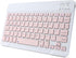 Ultra-Slim Rechargeable Bluetooth Keyboard, Portable Compact Wireless Keyboard for Android Windows Samsung Galaxy Tab
