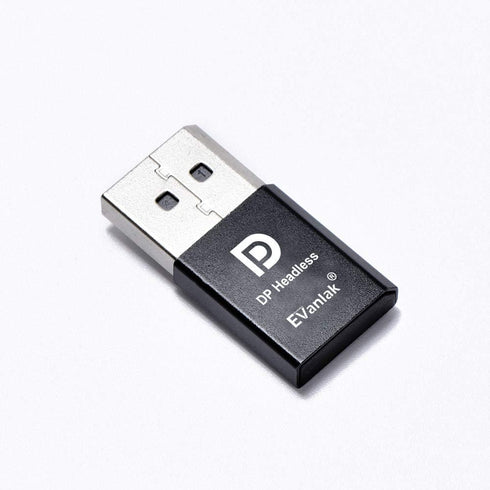 DisplayPort Headless Ghost Display Emulator for PC - 4K DP Dummy Plug (Fits Headless 1080@60Hz-3840x2160@17Hz)
