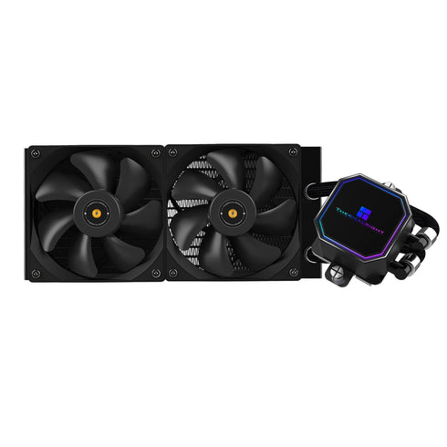 Thermalright Frozen Prism 240 Black CPU Liquid Cooler,Efficient PWM Controlled Pump 3300RPM,TL-E12