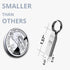 MOSDART 16GB FAT32 USB 2.0 Flash Drive - Waterproof Metal Thumb Drive with Keychain for Storage and Backup