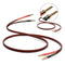 UCINNOVATE 14 Gauge Speaker Wire with Banana Plugs, 2 Pack 6.6 FT HiFi OFC Audio Cables for Home Theater