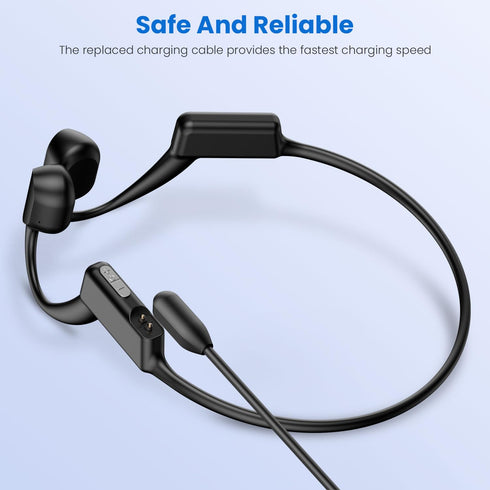 Compatible Shokz Charging Cable, Charger Cord for Aftershokz Aeropex AS800, Shokz OpenRun Pro, OpenRun, OpenRun Mini,