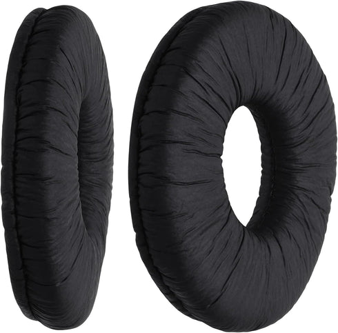 kwmobile Ear Pads Compatible with Sony MDR-ZX100/ZX110/ZX300/V150 Earpads - 2X Replacement for Headphones - Black