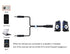 Ancable 3.5mm Stereo Female to 2-Male Y-Splitter Audio Cable, 2M, Aluminum Connector