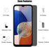 (3 Pack) Anti Spy Private Tempered Glass Film Privacy Screen Protector & (3 Pack) Camera Lens Protector for Samsung