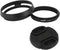 Haoge LH-X53B 3in1 Lens Hood with Adapter Ring and Cap Set for Fujifilm X100VI, X70, X100, X100S, X100T, X100F
