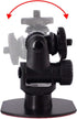 CH114 1/4"-20 Thread Car Camera Mount Holder with 3M Double-Sided Adhesive Base - Universal Dash Cam Tripod Holder for