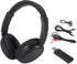 Sunydog FM Headphones Over-Ear Music Earphones with Transmitter 3.5mm Cable, Wired Headset Support