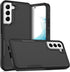 Samsung Galaxy S22 Plus Case, Dual Layer Protective Heavy Duty Cell Phone Cover with Screen Protector, Black