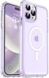 MOCCA Clear Case for iPhone 15 Pro Max, Slim Shockproof, Military Drop Protection, Non-Yellowing, MagSafe Compatible.