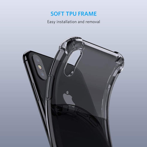 ORIbox Black Case for iPhone X/XS, Shockproof Protection with 4 Corners