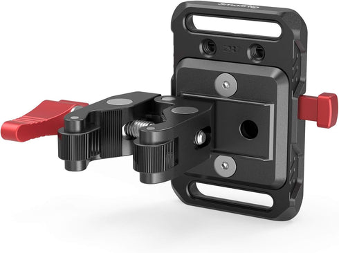 SmallRig Mini V Mount Battery Plate, V-Lock Mount with Crab-Shaped Clamp for Camera Power Supply - 2989