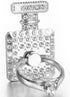 Bling Glitter Sparkly Phone Finger Rings Holder - Cute Pop Ring Stand for iPhone Case, Silver Gold Pink