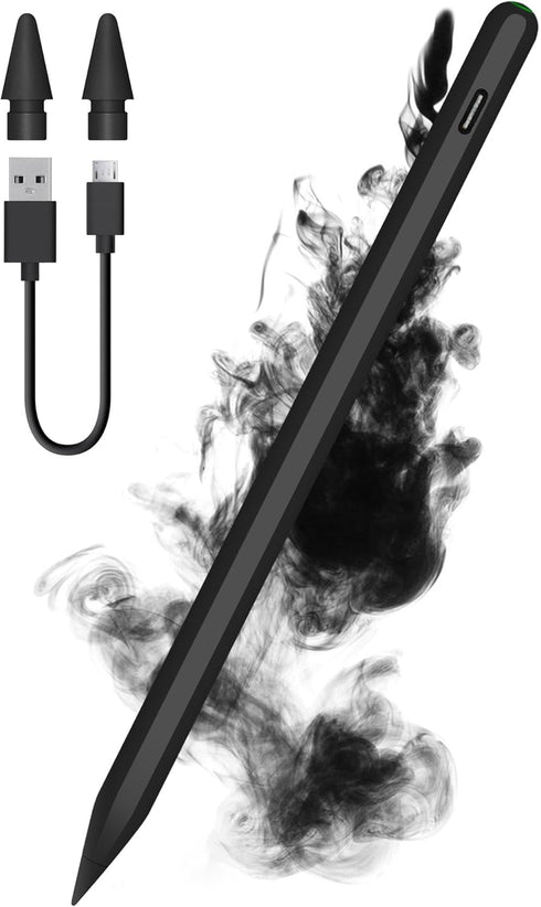 Wireless Charging Pencil 2nd Generation for Apple, iPad Stylus Pen with Palm Rejection for iPad Models 10/9/8, Mini,