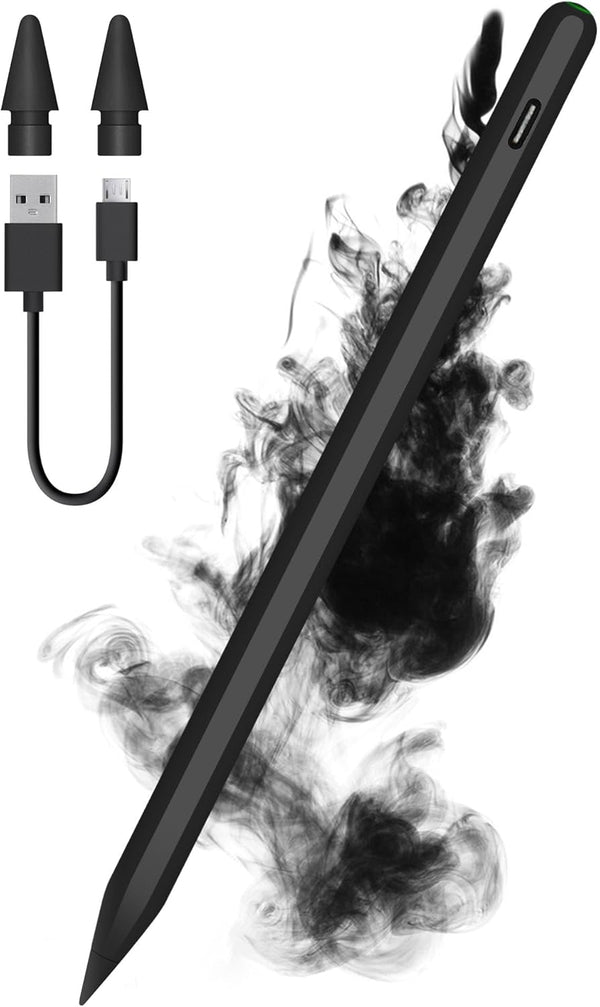 Wireless Charging Pencil 2nd Generation for Apple, iPad Stylus Pen with Palm Rejection for iPad Models 10/9/8, Mini,