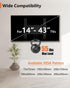 Fixed TV Wall Mount, Flat Mount Bracket for Most 14-43 Inches TVs, Low Profile Space Saving Mount