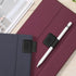Fintie 4 Pack Pen Loop Holder for Apple Pencil Pro, Elastic Adhesive Leather Sleeve for Stylus Pens, Black