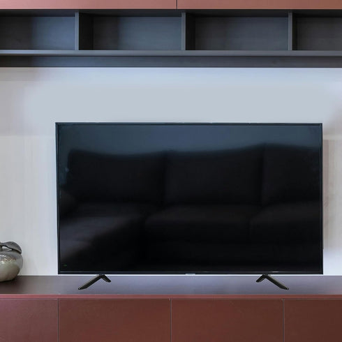 RUNROTOO Universal Tv Mount Bracket Tabletop Stand Fixed Tv Holder Sturdy Metal Construction for Living Room and Office