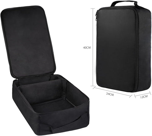 Groview JQ818C 15.75"x9.45"x4.7" JQ818C Projector Case, Projector Travel Carrying Bag Internal Dimension with Large