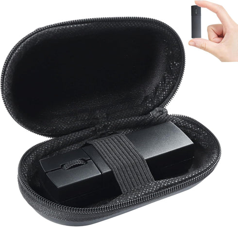 Wireless Rechargeable Mouse, Dual-Mode Silent Bluetooth Mouse for Laptop, Mini Finger Mouse (BT 5.1+2.4Ghz) with Mouse
