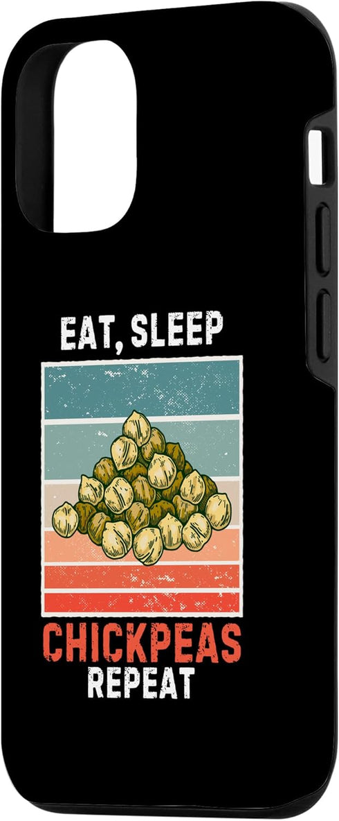 Retro Eat, Sleep Chickpeas Repeat Chickpeas Lover 15 iPhone Retro Eat, Sleep Chickpeas Repeat Vintage Chickpeas Lover