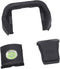 Yunir Camera Eye Cup, Hot Shoe Cover with Bubble Level Kit, Viewfinder Protector
