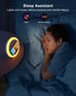 Swarmir Bluetooth Speaker Night Lights, Wireless Charging Kids Speaker, Color Changing Modern Bluetooth Lamp,Teenage
