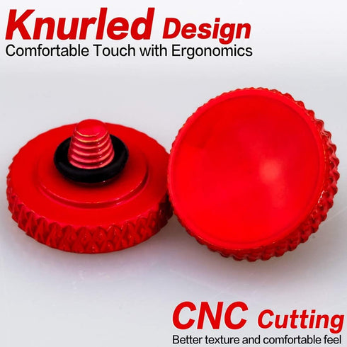 Fuji Shutter Release Button Accessories for Fujifilm Camera, Red Shutter Button for Canon, Nikon, Leica