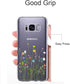 Unov Case for Galaxy S8, Clear Soft TPU Shock Absorption Slim Protective Back Cover with Floral Design (Flower Bouquet)