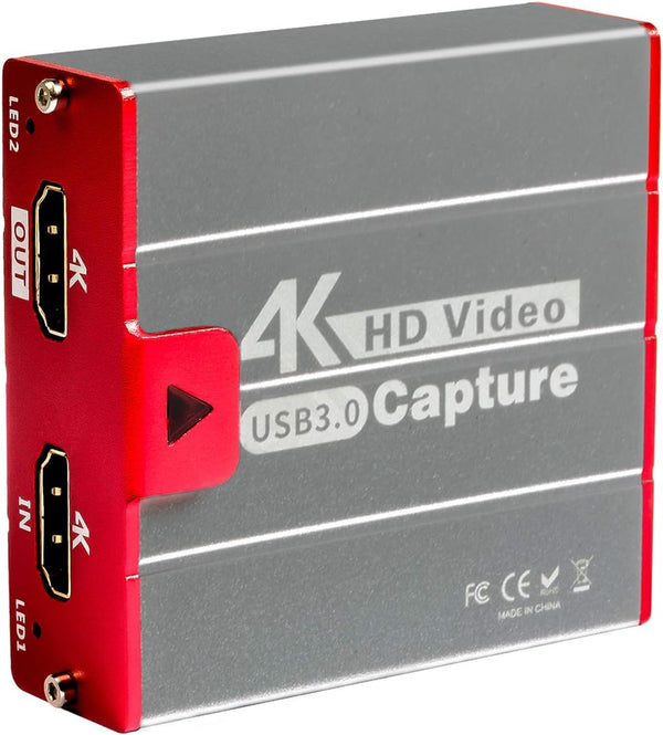 Mirabox USB3.0 4K HDMI Video Capture Card, 1080P 60FPS HD Game Capture Device