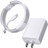 Jiunai USB C Wall Charger for Pixel 8a, 18W Plug-in USB C Charge Block with 3.3ft USB C Cable for Google Pixel