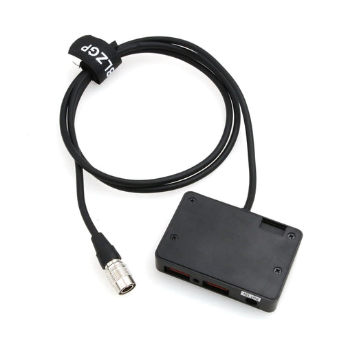DV-SQN4S Hirose 4 Pin to Dual USB Type-A QC 3.0 - Quick Charging Power Cable for Smartphones or Tablets