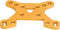 Naroote Car Tower, Shock Absorber Plate, PShock Tower Damper Aluminum Alloy Lightweight Front