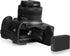 MegaGear Ever Ready Genuine Leather Half Camera Case for Canon EOS R100 - Black
