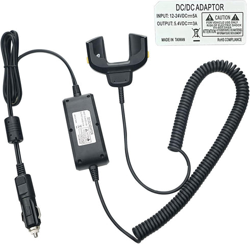 Vehicle Charger Cable for Zebra Symbol TC70 TC72, TC70X TC77, CBL-TC7X-USB1-01 Scanner Handheld Computer PDA