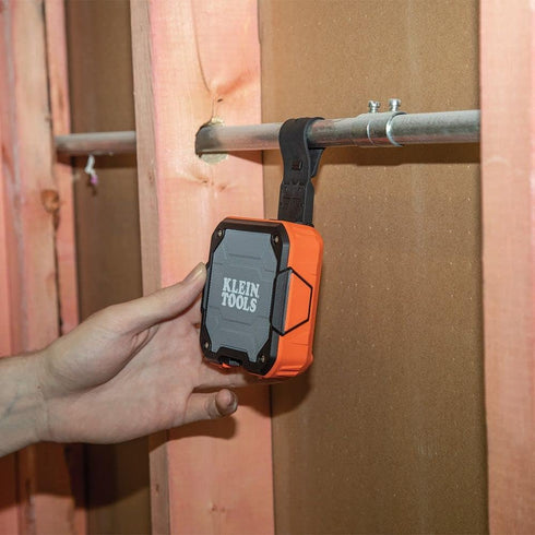 Klein Tools AEPJS2 Bluetooth Speaker, Wireless, Rechargeable, Magnetic Strip, 10 Hr Run Time, IP54