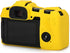 Rieibi Soft Silicone Protective Case for Canon EOS R8 Camera - Yellow