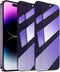 2 Pack Privacy Screen Protector for iPhone 14 Pro Max, Anti-Spy, Anti-Blue Light, Tempered Glass Film, 6.7 inch