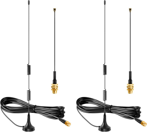 slinkdsco Meshtastic Long Range 915MHz Lora Magnetic Base Antenna with SMA Male for