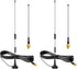 slinkdsco Meshtastic Long Range 915MHz Lora Magnetic Base Antenna with SMA Male for